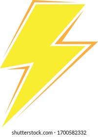 Lightning or Electricity Icon. Can use it for anything who showed about electrical elements