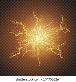 Lightning Flash Light Thunder Sparks On A Transparent Background.
Fire And Ice Fractal Lightning, Plasma Power Background
Vector Illustration