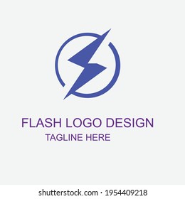 Lightning, flash logo design best one