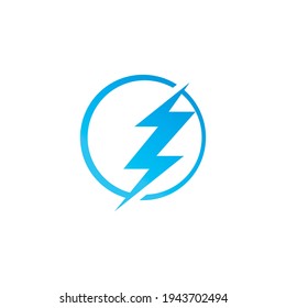 Lightning , Flash logo Template vector icon 
