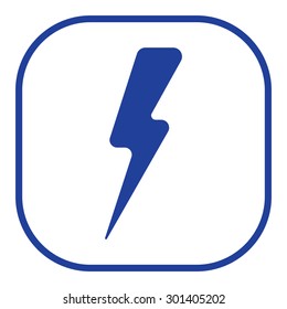 Lightning flat icon