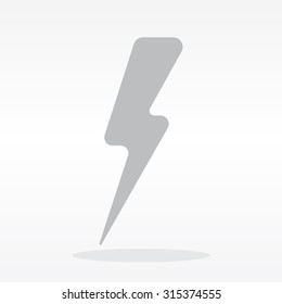 Lightning flat icon