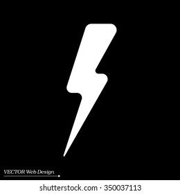 Lightning flat icon