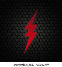 Lightning  flat icon