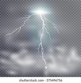  lightning and fog