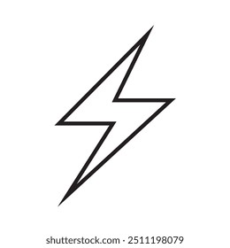 Lightning high voltage emoji vector symbol bolt electricity energy
