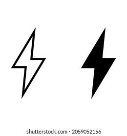 Lightning Icon for apps and web sites