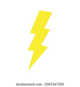 lightning icon design illustration vector template