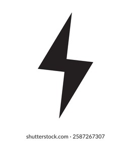 lightning icon design illustration vector template