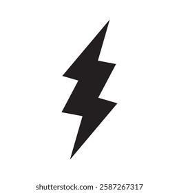 lightning icon design illustration vector template