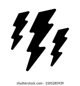 lightning icon - From forecast, Climate and Meteorology icons, widget icons