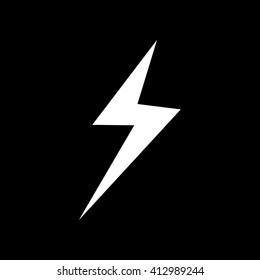 Lightning icon illustration design