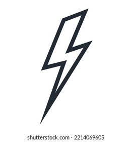 Icono de luz aislado en fondo blanco