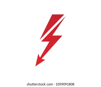 lightning icon logo and symbols