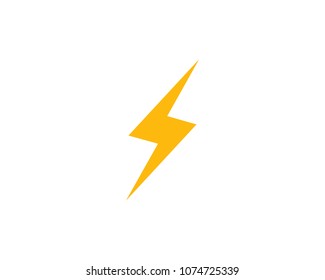 lightning icon logo and symbols