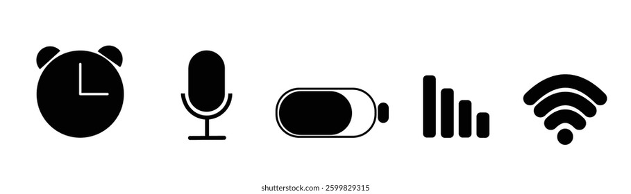 Lightning icon set. electric icon vector. power icon. energy sign