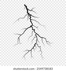 Icono de relámpago. Siluetas del rayo aisladas en el fondo blanco. Pernos eléctricos, golpes del trueno, Plantilla de los iconos del fenómeno del Clima. Ilustración vectorial.