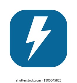 lightning icon vector