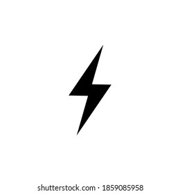 Lightning icon vector. electric icon vector. power icon. energy sign