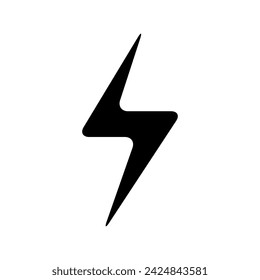 Blitz-Icon-Vektor. Strom-Illustrations-Zeichen. Strom-Symbol. Wetter-Logo.