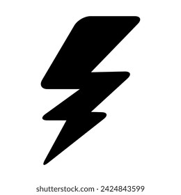Blitz-Icon-Vektor. Strom-Illustrations-Zeichen. Strom-Symbol. Wetter-Logo.