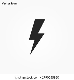 Lightning Icon Vector Eps 10