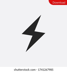 Blitzsymbol Flas-Zeichen