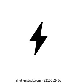 Lightning icon vector illustration. electric sign and symbol. power icon. energy sign