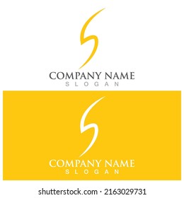lightning icon vector illustration template design