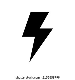 Lightning Icon Vector Symbol Design Illustration