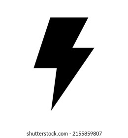 Lightning Icon Vector Symbol Design Illustration