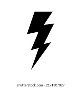 Illustration des Blitzsymboles Vectorsymbol-Design