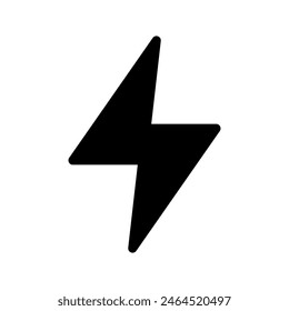 Lightning Icon Vector Symbol Design Illustration