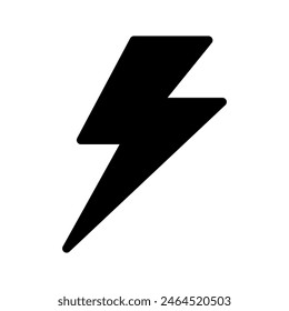 Lightning Icon Vector Symbol Design Illustration