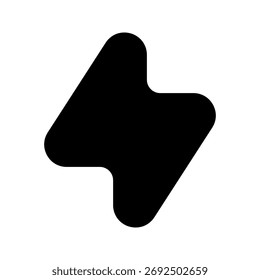 Lightning Icon Vector Symbol Design Illustration