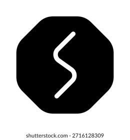 Lightning Icon Vector Symbol Design Illustration