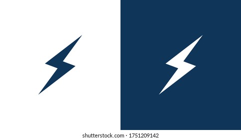 Lightning icon for web and mobile