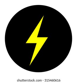 Lightning icons Vector EPS 10 illustration.