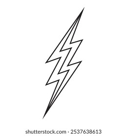 Lightning Illustration Icon Symbol Design