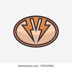 Lightning Logo Concept Design Template