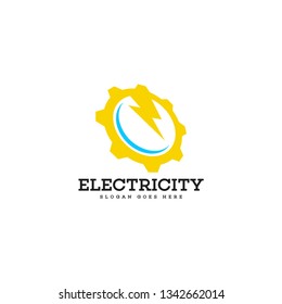 Lightning Logo Design Stock Vector (Royalty Free) 1342662014 | Shutterstock