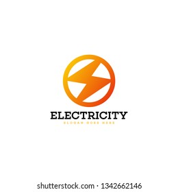 Lightning Logo Design Stock Vector (Royalty Free) 1342662146 | Shutterstock