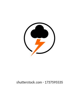 Diseño de logotipo luminoso, aislado en fondo blanco.