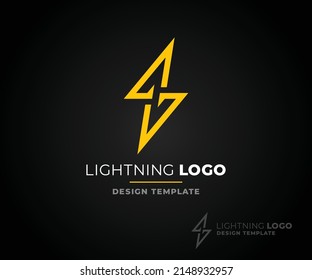 Plantilla gráfica de logotipo luminoso. Elemento de diseño de iconos.