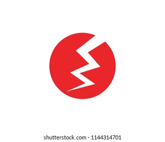 lightning logo icon and symbols
