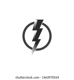 lightning logo icon and symbols
