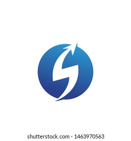 lightning logo icon and symbols
