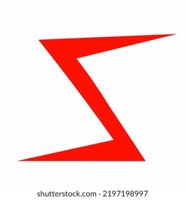 lightning logo illustration on white background