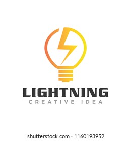 Lightning Logo template