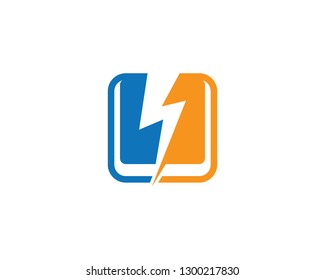 Lightning Logo Template